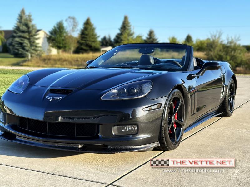 2012 Carbon Flash Black Chevy Corvette Convertible