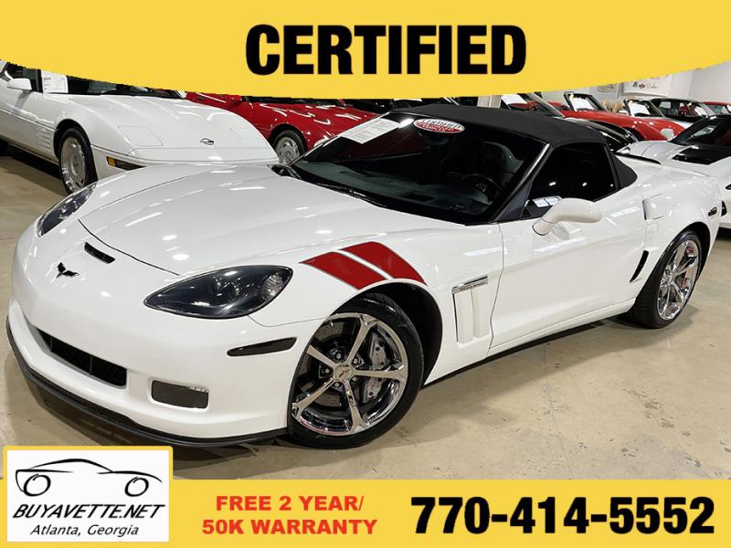 2010 Arctic White Chevy Corvette Convertible