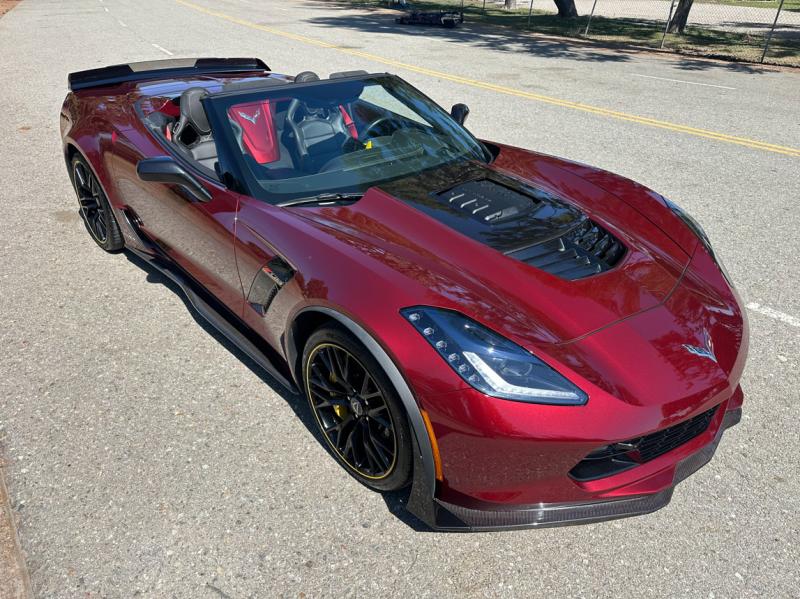 2018 Long Beach Red Chevy Corvette Convertible