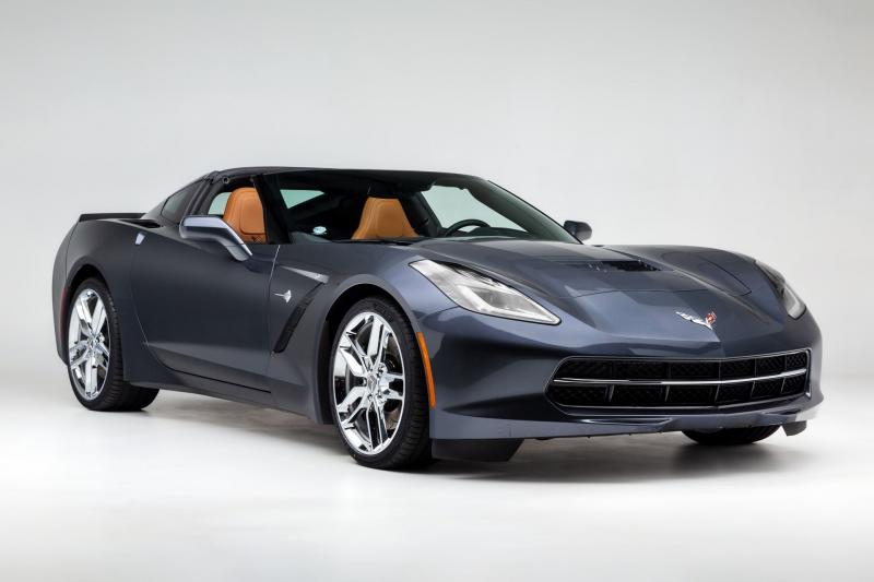 2014 Cyber Gray Metllic Chevy Corvette Coupe