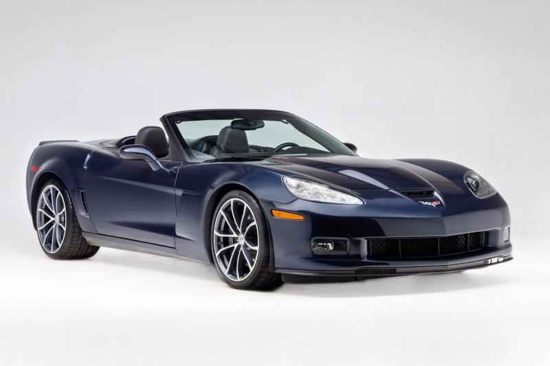 2013 Night Race Blue Chevy Corvette Convertible