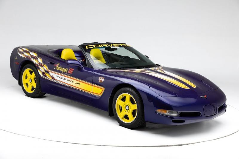 1998 Pace Car Purple Chevy Corvette Convertible