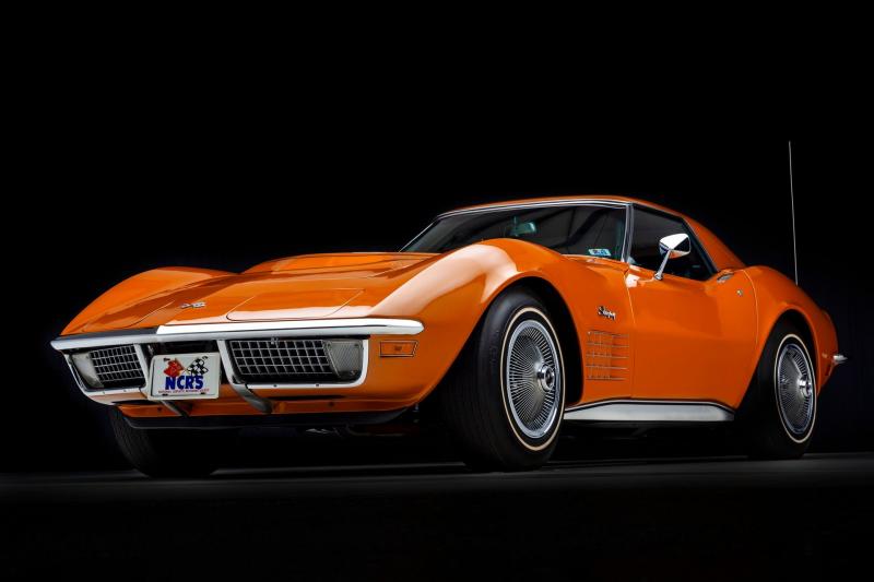 1971 Ontario Orange Chevy Corvette Convertible