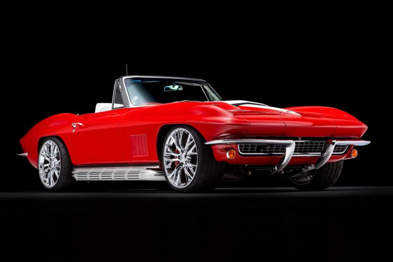 1967 Torch Red Chevy Corvette Convertible