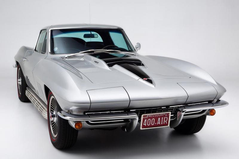 1967 Silver Pearl Chevy Corvette Coupe