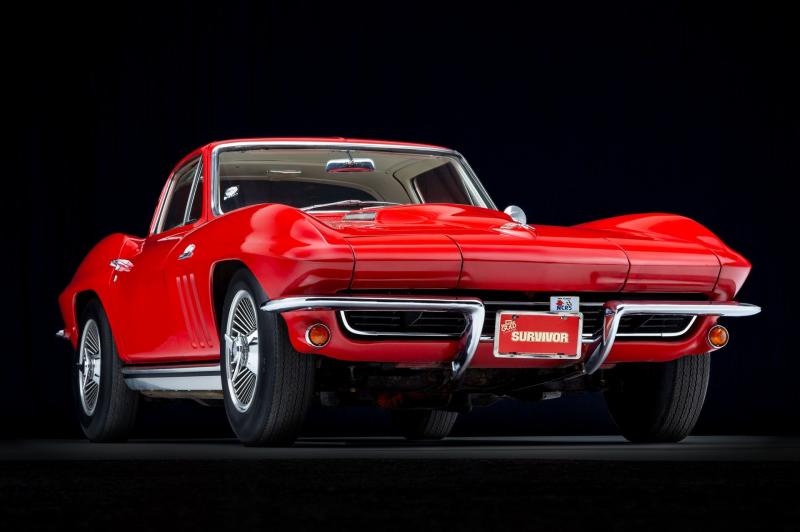 1965 Rally Red Chevy Corvette Coupe