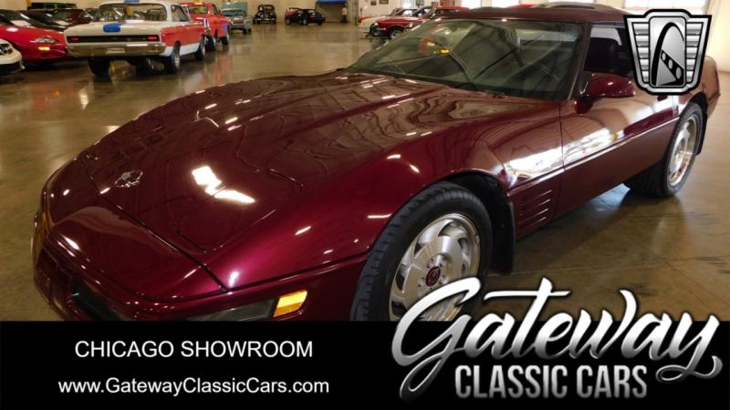 1993 Ruby Red Chevy Corvette Convertible