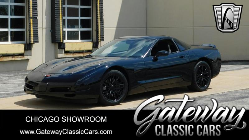 1997 Black Chevy Corvette Coupe