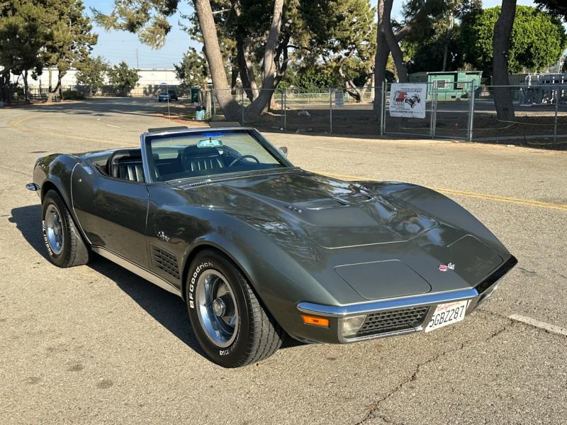 1971 Steel Cities Grey Chevy Corvette Convertible