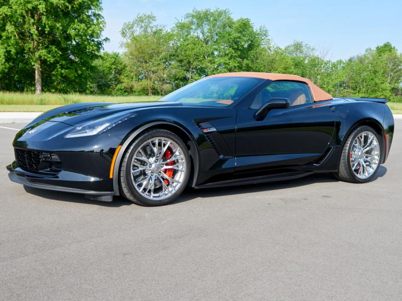 2019 Black Corvette ZO6 Convertible