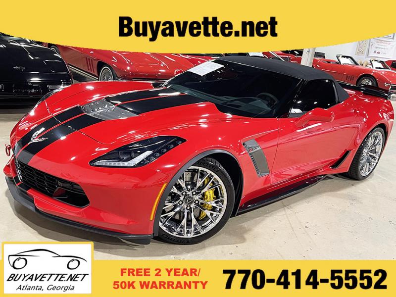 2017 Torch Red Chevy Corvette Convertible