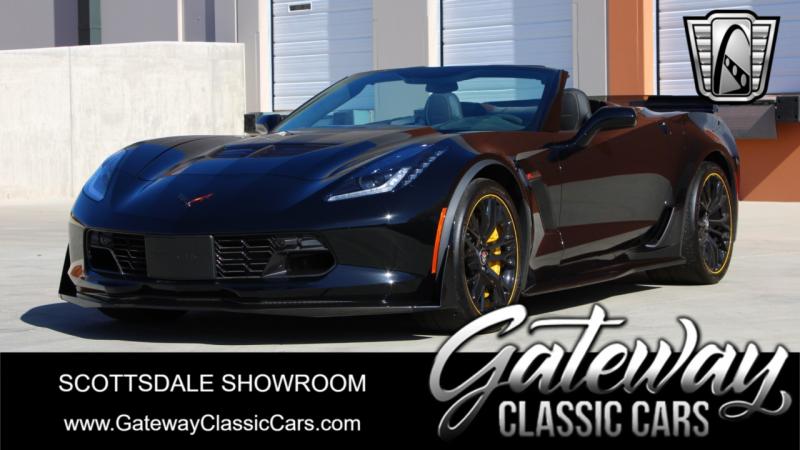 2016 Black Chevy Corvette Convertible