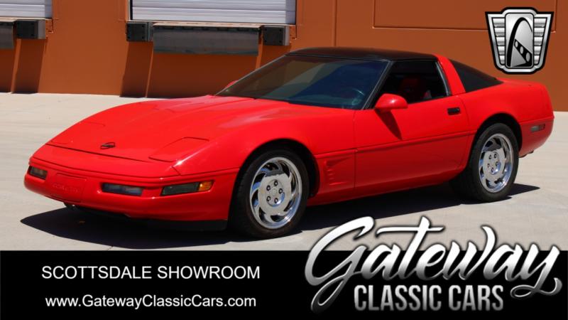 1996 Red Chevy Corvette Coupe