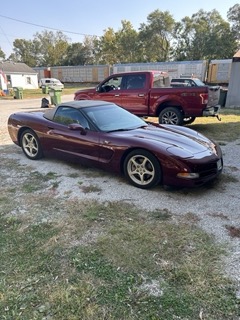 2003 amethyst Chevy Corvette Convertible