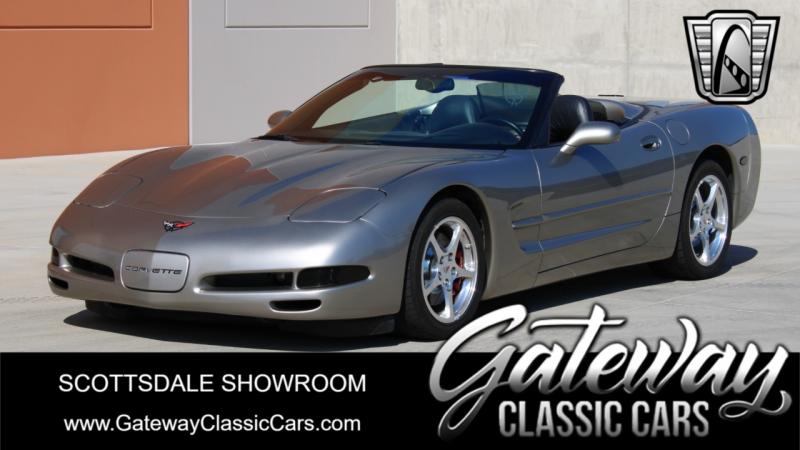 2001 Tan Chevy Corvette Convertible