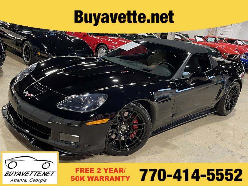 2013 Black Chevy Corvette Convertible