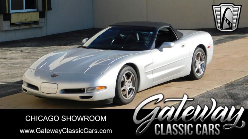 2000 Gray Chevy Corvette Convertible