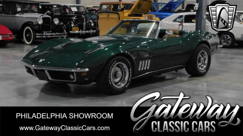 1969 GREEN Chevy Corvette Convertible