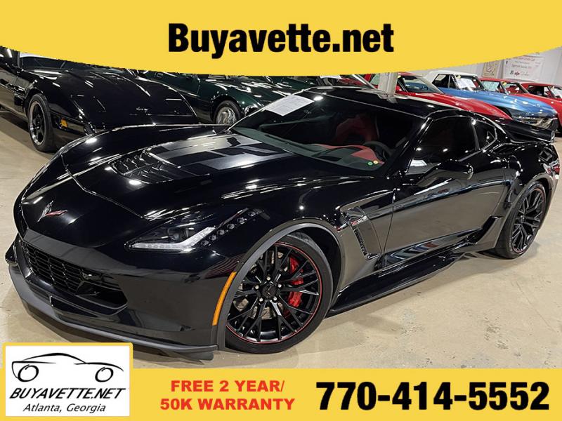 2017 Black Chevy Corvette Coupe