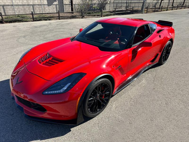 2016 Red Chevy Corvette Coupe