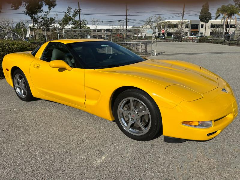 2003 Millennium Yellow Chevy Corvette Coupe