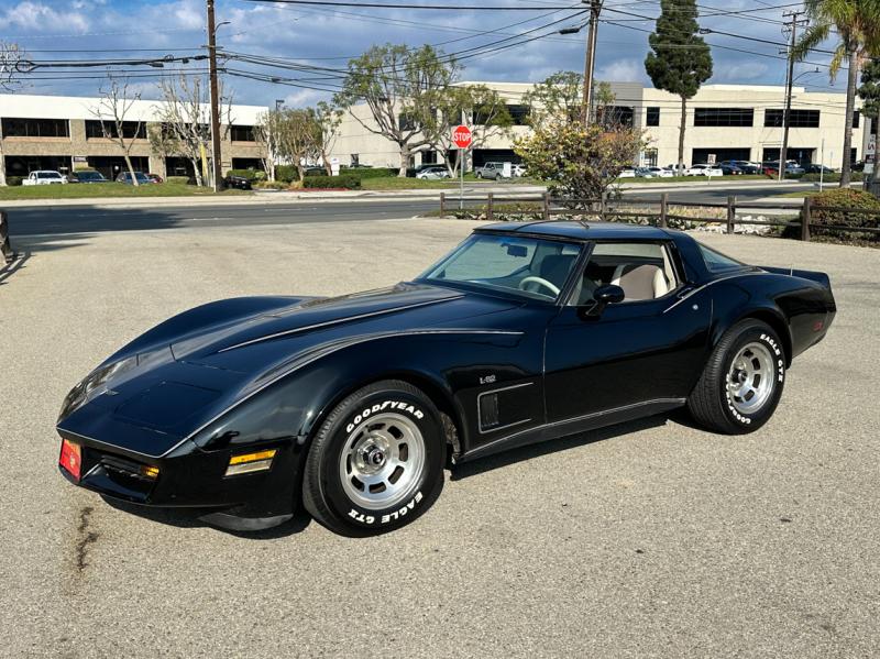 1980 Black Chevy Corvette Coupe