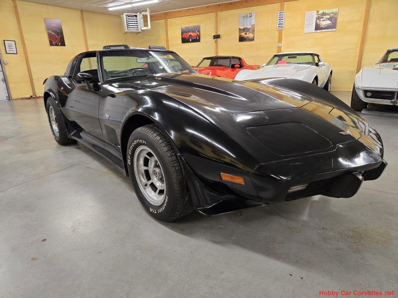 1979 Black Black Corvette For Sale