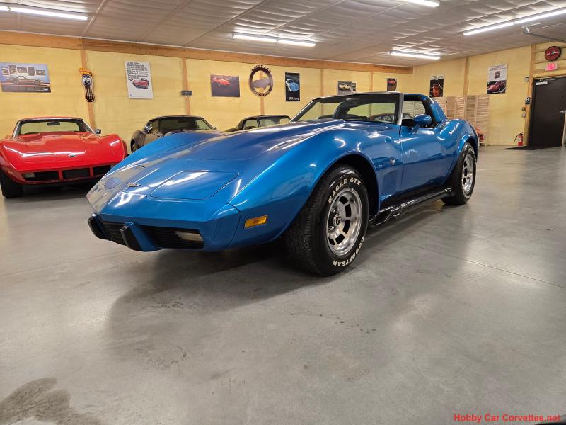 1979 Blue Chevy Corvette T-Top