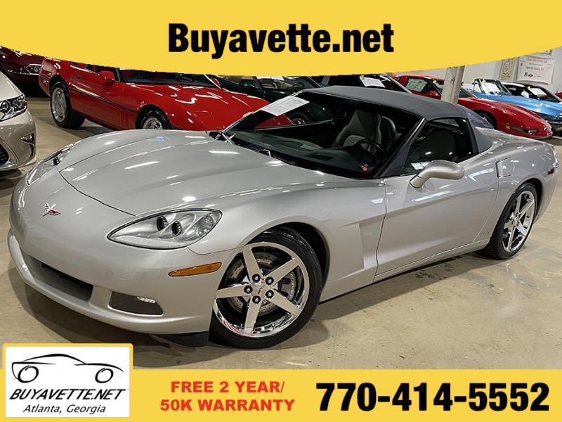 2007 Machine Silver Chevy Corvette Convertible