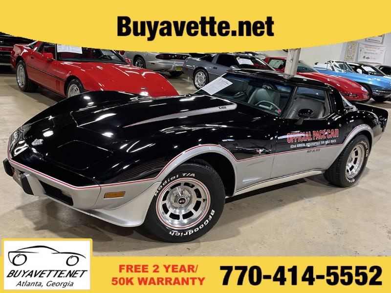 1978 Black/Silver Chevy Corvette Coupe