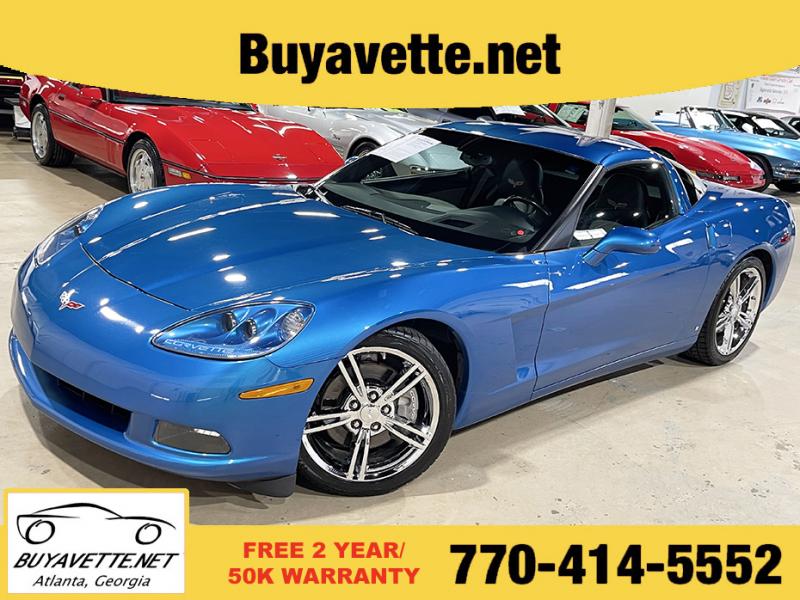 2008 Jetstream Blue Chevy Corvette Coupe