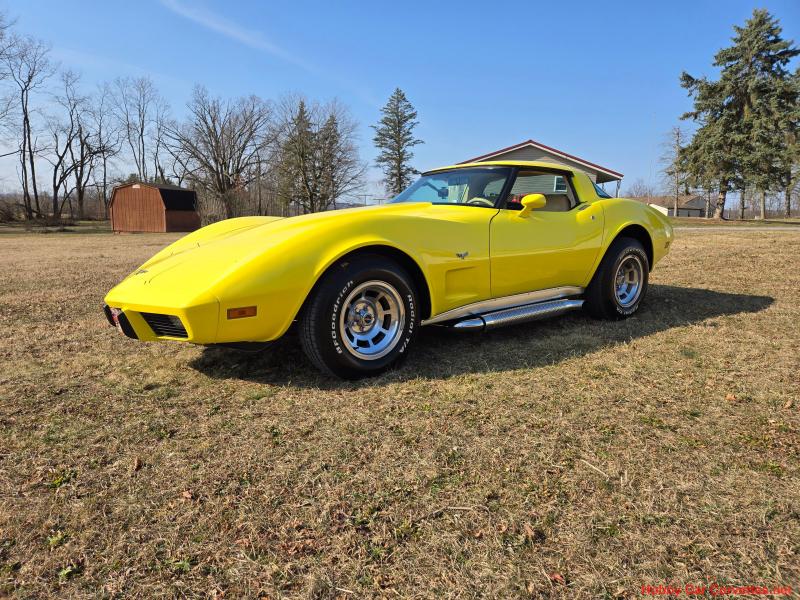 1979 Yellow Corvette Hot Rod 