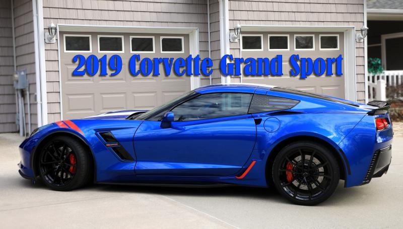 2019 Elkhart Lake Blue  Chevy Corvette Coupe