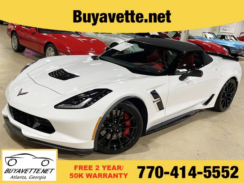 2019 Arctic White Chevy Corvette Convertible