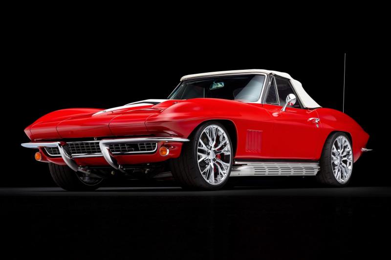 1967 Torch Red Chevy Corvette Convertible