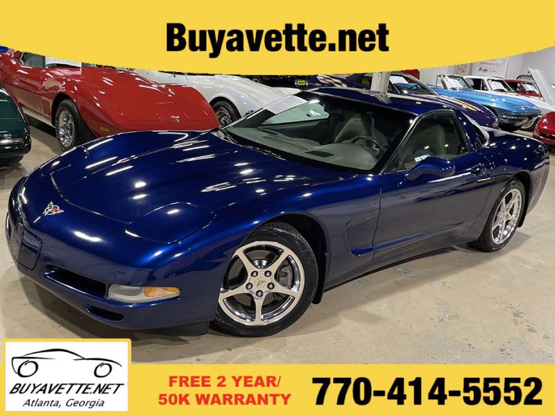 2004 Lemans Blue Chevy Corvette Coupe
