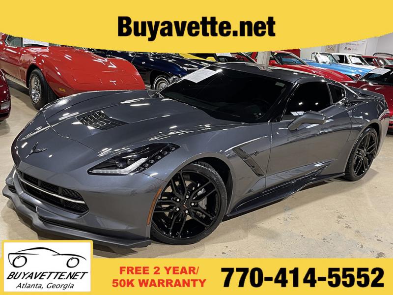2014 Cyber Gray Chevy Corvette Coupe