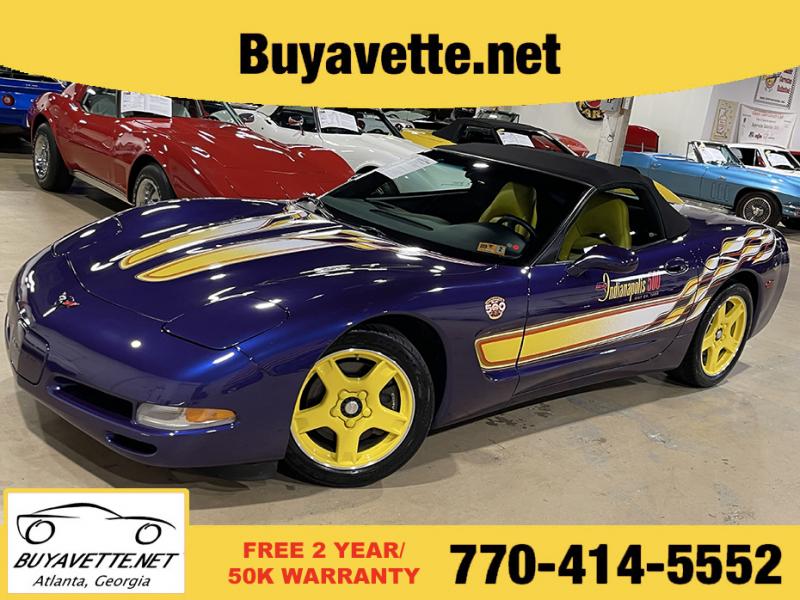 1998 Pace Car Purple Chevy Corvette Convertible
