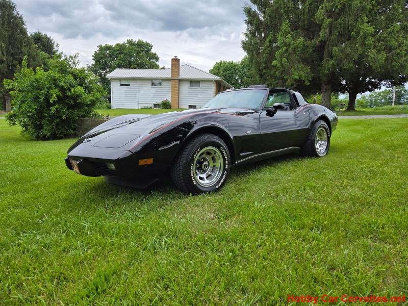 1978 Black Black L82 4spd Corvette