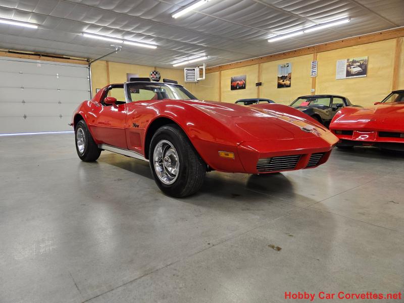 1973 Red Chevy Corvette T-Top