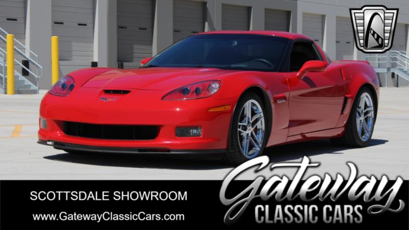2008 Red Chevy Corvette Coupe