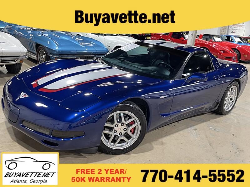2004 Lemans Blue Chevy Corvette HardTop