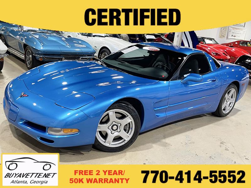 1998 Nassau Blue Chevy Corvette Coupe