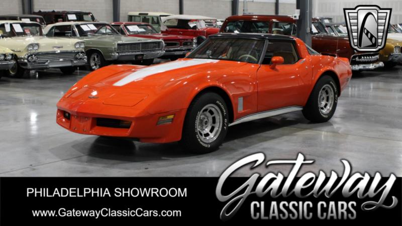 1980 ORANGE Chevy Corvette T-Top