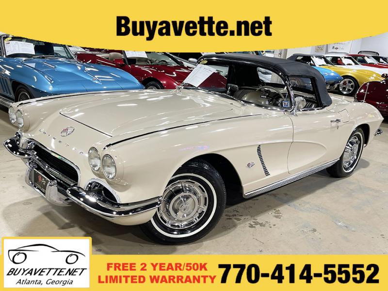 1962 Almond Beige Chevy Corvette Convertible