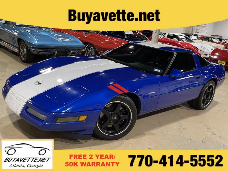 1996 Admiral Blue Chevy Corvette Coupe