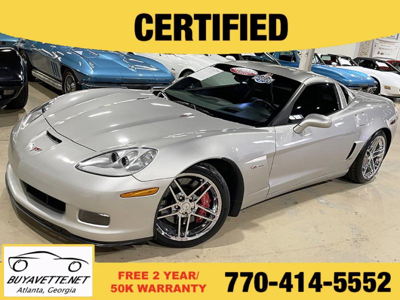 2007 Machine Silver Chevy Corvette HardTop