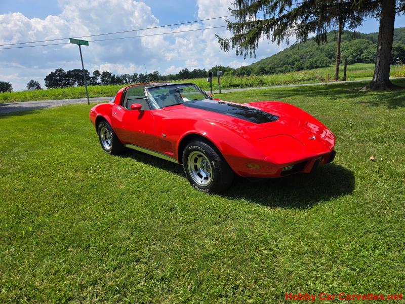 1979 Red Chevy Corvette T-Top