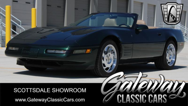 1994 Green Chevy Corvette Convertible