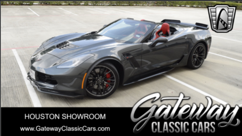 2019 Watkins Gray Chevy Corvette Convertible